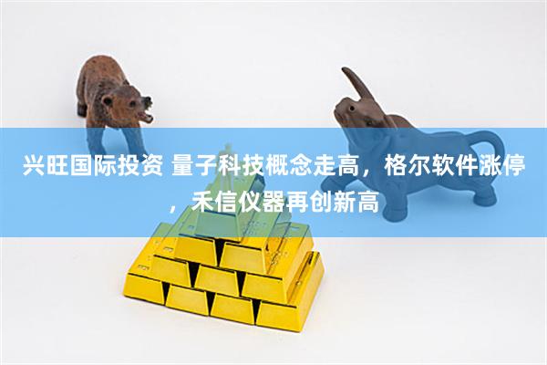 兴旺国际投资 量子科技概念走高，格尔软件涨停，禾信仪器再创新高